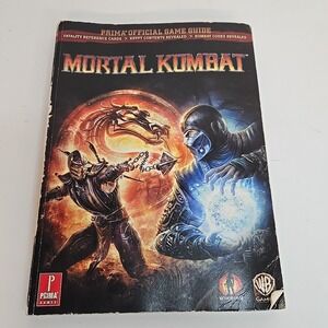 Mortal kombat 9 Prima Official Strategy Guide PS3 XBOX 360 with‎ Fatality Cards
